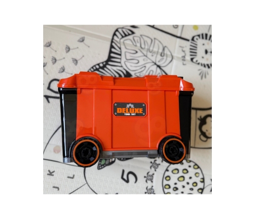 WOOPIE Mobilna Skrzynia Na Narzędzia Warsztat 2w1 65 el.