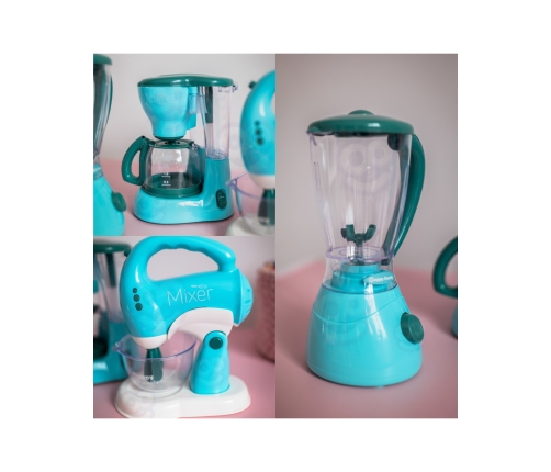 WOOPIE Zestaw AGD dla Dzieci 3w1 Mikser Blender Robot Kuchenny