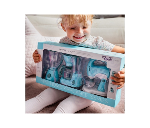 WOOPIE Zestaw AGD dla Dzieci 3w1 Mikser Blender Robot Kuchenny