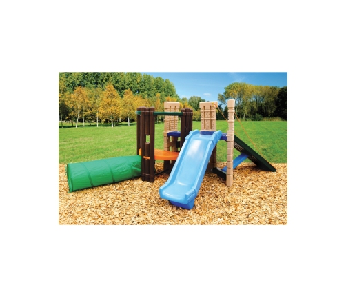 Little Tikes Plac Zabaw Przeplotnia ze Zjeżdżalnią