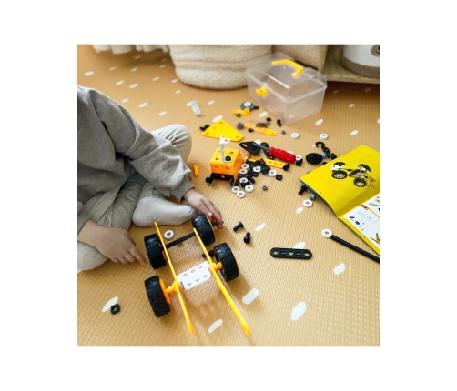 WOOPIE Pojazdy Zestaw Konstrukcyjny 8w1 Klocki STEAM