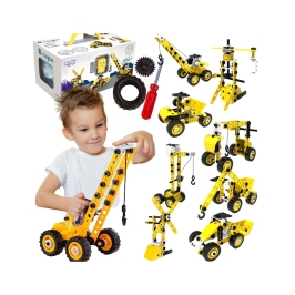 WOOPIE Pojazdy Zestaw Konstrukcyjny 8w1 Klocki STEAM WOOPIE Pojazdy Zestaw Konstrukcyjny 8w1 Klocki STEAM