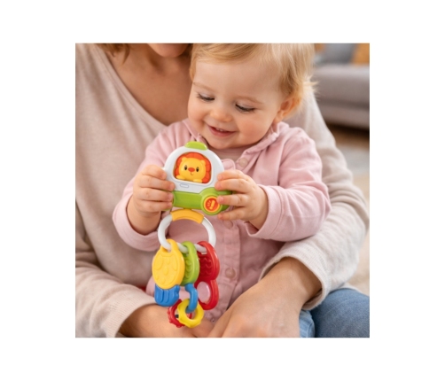 Woopie Baby Zabawka Interaktywna Pilot Samochodzik z Kluczykami Grzechotka Gryzak