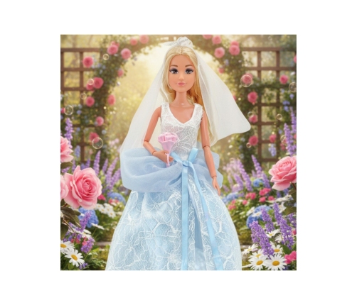 WOOPIE ROYAL Lalka Modowa LILY Panna Młoda z Tortem