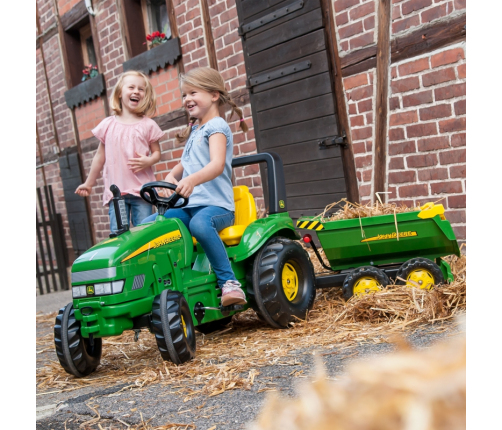 Rolly Toys rollyHalfpipe John Deere Przyczepa wywrotka