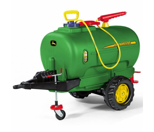 Rolly Toys rollyTanker Przyczepa cysterna z rozpylaczem i pompką John Deere 10L