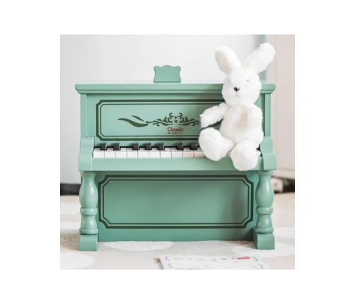 CLASSIC WORLD Pianinko Vintage + Książeczka do Nauki