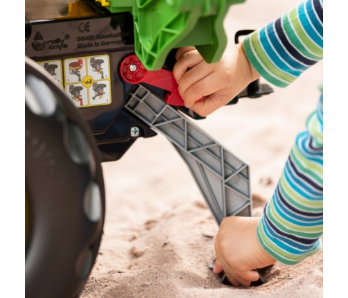 John Deere RollyBackhoe - Koparka Rolly Toys doczepiana łyżka