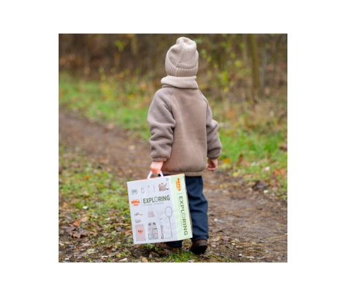 WOOPIE Zestaw Małego Odkrywcy Lornetka Kompas Siatka Na Owady Motyle Latarka