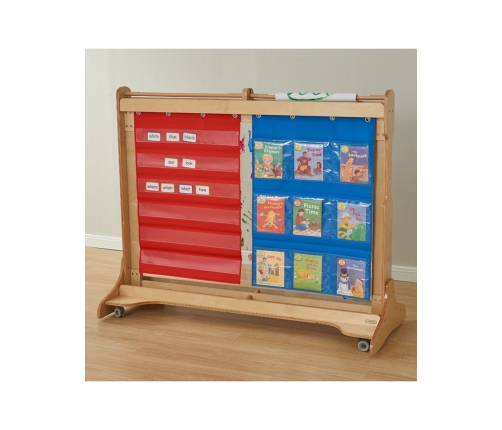 MASTERKIDZ Ogromna Drewniana Sztaluga Okienna Do Malowania