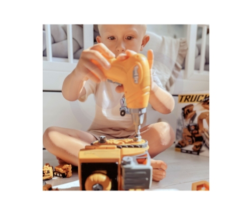 WOOPIE Mega Plac Budowy 5w1 Zestaw XXL do Skręcania DIY