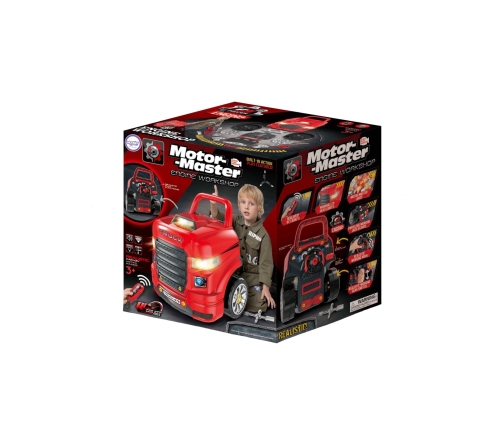 WOOPIE Wielka Ciężarówka Zestaw do Składania Montażu + Akcesoria 61 el.