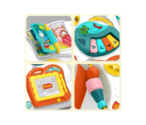 WOOPIE BABY Grający Chodzik z Znikopisem