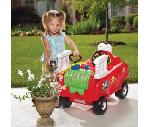 Little Tikes Auto Jeździk Straż Pożarna z Pompką Samochód