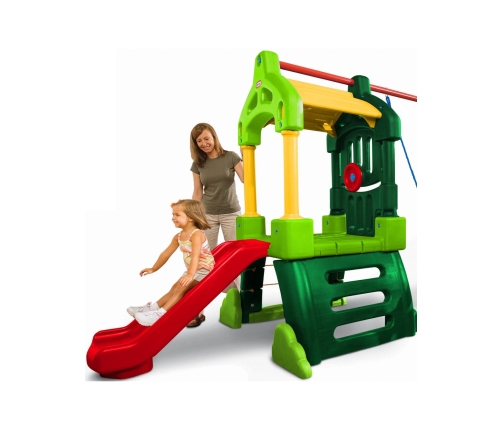 Little Tikes Plac Zabaw Clubhouse Zjeżdżalnia Huśtawka