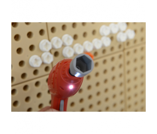 MASTERKIDZ Zestaw Narzędzia Z Wkrętarką 8 Elementów Do Tablicy Naukowo-Kreatywnej STEM