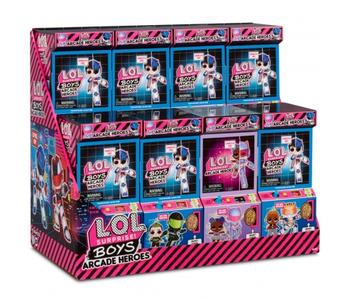 L.O.L Surprise Boys Arcade Heroes Bhaddie Bro lalka w automacie do gier