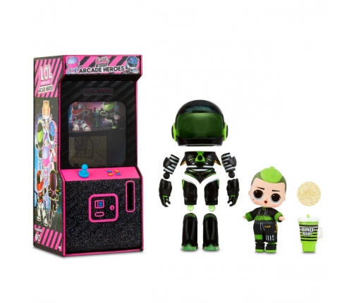 L.O.L Surprise Boys Arcade Heroes Bhaddie Bro lalka w automacie do gier