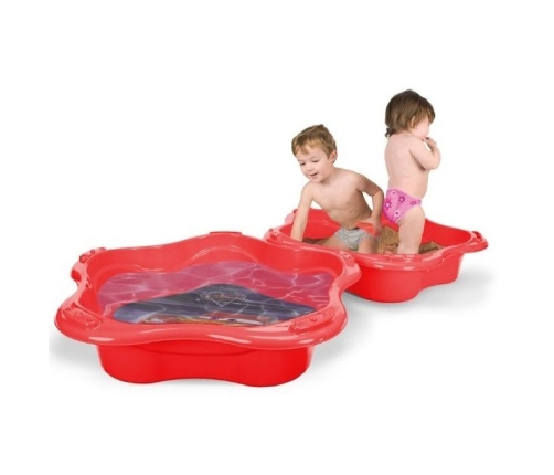INJUSA Piaskownica Basen Muszelka 4w1 Cars/Auta