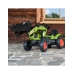 Falk Traktor Claas z Przyczepą i Łyżką na pedały
