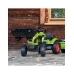 Falk Traktor Claas z Przyczepą i Łyżką na pedały