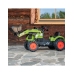 Falk Traktor Claas z Przyczepą i Łyżką na pedały