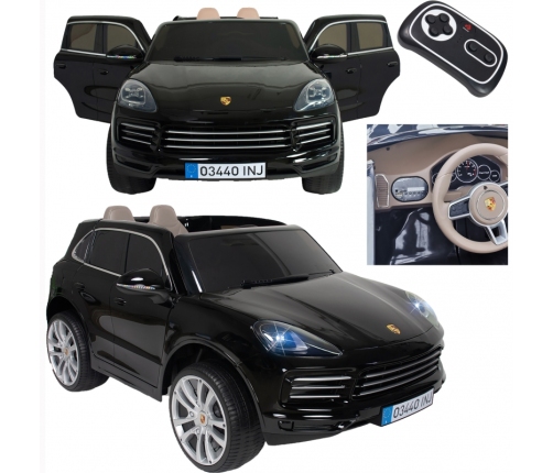 INJUSA Porsche Cayenne S Samochód Dwuosobowy Na Akumulator 12V R/C MP3