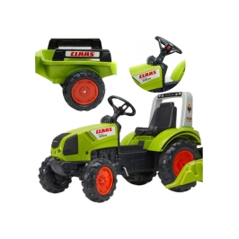FALK Traktors ar pedāļiem ar piekabi 