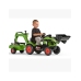 Трактор с педалями с ковшом и прицепом FALK CLAAS Farmer