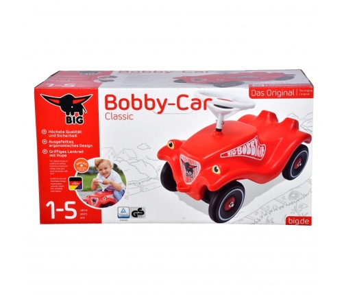 Stumjamā mašīna Bobby Car Classic Red