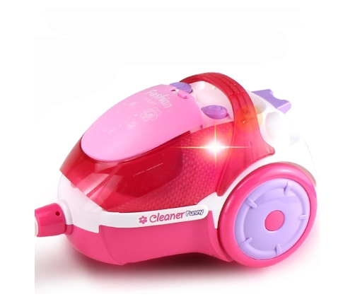 WOOPIE Odkurzacz dla Dzieci z Funkcją Wciągania Różowy