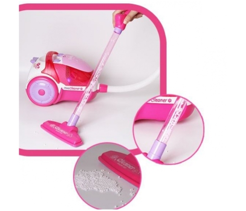 WOOPIE Odkurzacz dla Dzieci z Funkcją Wciągania Różowy