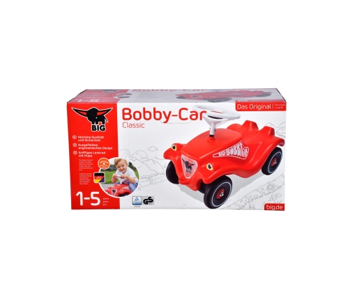 Stumjamā mašīna Bobby Car Classic Red