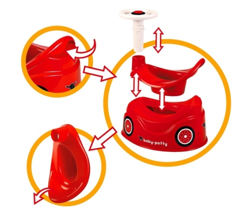Горшок BIG New Bobby Car Red