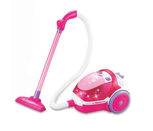 WOOPIE Odkurzacz dla Dzieci z Funkcją Wciągania Różowy