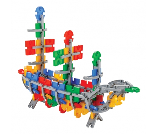 WOOPIE Zestaw Konstrukcyjnych Klocków w Skrzynce 320 szt.