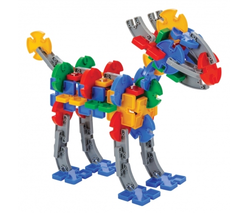 WOOPIE Zestaw Konstrukcyjnych Klocków w Skrzynce 320 szt.