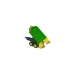 Rolly Toys duża Dwuosiowa Przyczepa John Deere Wywrotka
