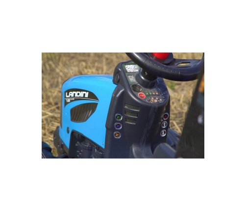 Трактор с педалями с прицепом FALK Landini Blue