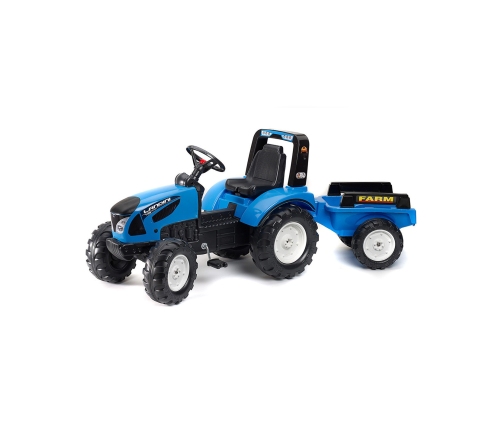 Трактор с педалями с прицепом FALK Landini Blue