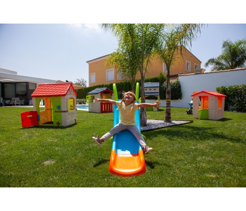 FEBER Zjeżdżalnia Ogrodowa Ślizg Wodny 152 cm