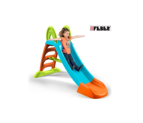 FEBER Zjeżdżalnia Ogrodowa Ślizg Wodny 152 cm