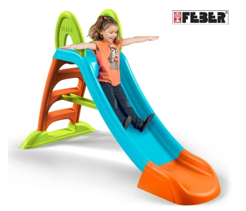 FEBER Zjeżdżalnia Ogrodowa Ślizg Wodny 152 cm