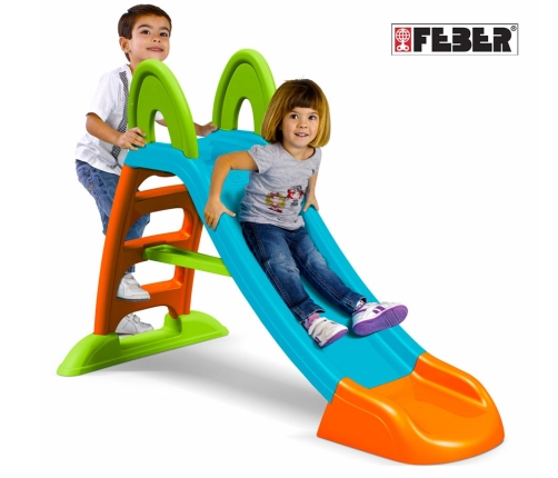 FEBER Zjeżdżalnia Ogrodowa Ślizg Wodny 152 cm