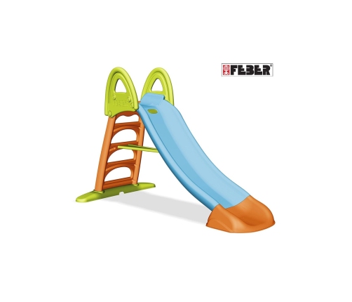 FEBER Duża Zjeżdżalnia Ogrodowa Ze Ślizgiem Wodnym 190 cm