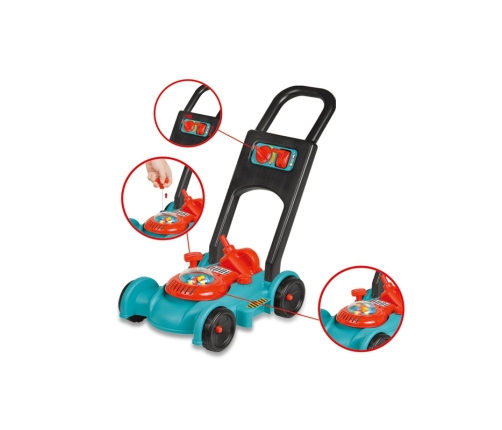 WOOPIE Kosiarka dla Dzieci Dźwięk + Zestaw Kask Kanister