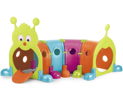 FEBER Duży Tunel dla dzieci Gąsienica XXL Modułowy Plac Zabaw