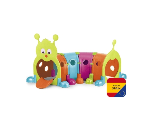 FEBER Duży Tunel dla dzieci Gąsienica XXL Modułowy Plac Zabaw