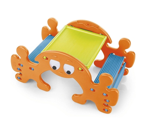 FEBER 2w1 Duży Stolik Piknikowy - Bujak Huśtawka Ghost