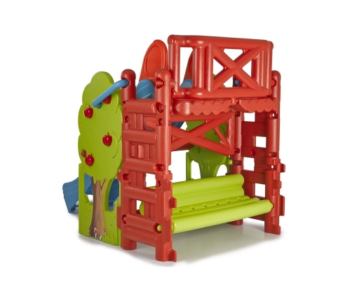 FEBER Plac Zabaw ze Zjeżdżalnią i Stolikiem Wood House